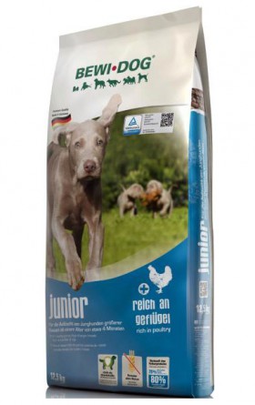 Bewi Dog Junior, сухой корм для щенков / Bewital Petfood (Германия)