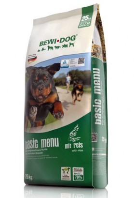 Bewi Dog Basic Menu, корм для собак с нормальным уровнем активности / Bewital Petfood (Германия)