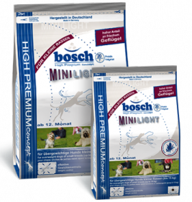 Bosch Mini Light, корм для взрослых собак мелких пород склонных к полноте / Bosch (Германия)