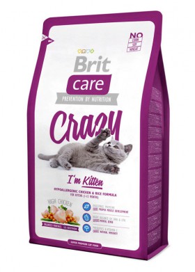 Brit Care Cat Crazy Kitten, корм для котят / Brit (Чехия)