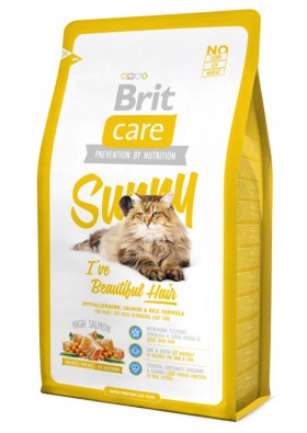 Brit Care Cat Sunny, дополнительный уход за шерстью / Brit (Чехия)