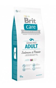 Brit Care Grain-free Adult Salmon, беззерновой корм для собак, с Лососем / Brit (Чехия)