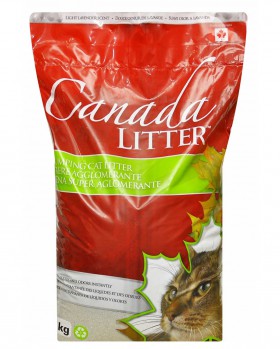Scoopable Litter комкующийся наполнитель "Запах на замке", с ароматом Лаванды / Canada Litter (Канада)