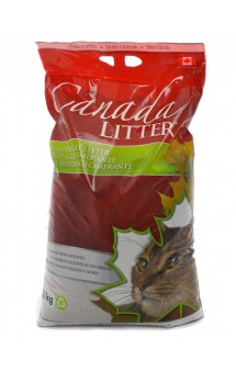 Clumping Cat Litter, Unscented, комкующийся наполнитель "Запах на замке", без запаха / Canada Litter (Канада)