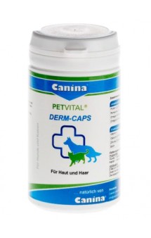 Petvital Dеrm Caps Дерм Капс добавка с жирными кислотами, капсулы / Canina (Германия)