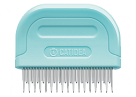 Cat Grooming Comb Mini, расческа для кошек и собак, зубцы разной длины / Catidea (Китай)