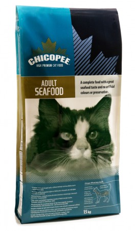 Сухой корм для кошек с морепродуктами / Chicopee (Канада)