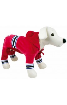 Спортивный костюм для собак, красный / Dezzie