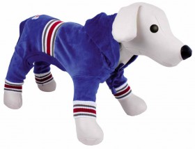 Спортивный костюм для собак, синий / Dezzie