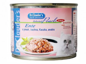 Консервированный корм для кошек с уткой, паштет / Dr. Clauder`s (Германия)
