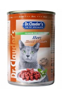 Консервы для кошек с сердцем / Dr. Clauder`s (Германия)