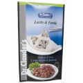 Корм для кошек с лососем и форелью (мясные кусочки в желе) / Dr. Clauder`s (Германия)