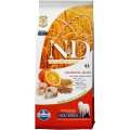 N&D Low Grain Codfish & Orange Adult Maxi,корм для собак крупных пород с Треской и Апельсином / Farmina (Италия)