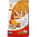 N&D Low Grain Codfish & Orange Adult Mini, корм для собак мелких пород с Треской и Апельсином / Farmina (Италия)