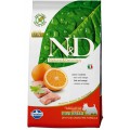 N&D Fish & Orange Adult Mini,корм для собак мелких пород,Рыба с Апельсином / Farmina (Италия)