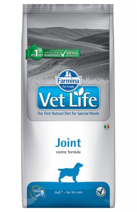 Vet Life Dog Joint, диета для собак при заболеваниях опорно-двигательного аппарата / Farmina (Италия)