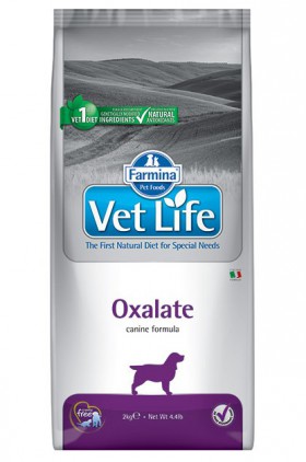 Vet Life Dog Oxalate, диета для собак при МКБ / Farmina (Италия)