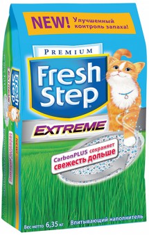FRESH STEP Extreme,впитывающий наполнитель / Fresh Step (США)