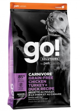 GO! CARNIVORE GF, корм для пожилых собак с Индейкой / Petcurean (Канада)
