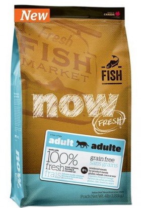 NOW FRESH Grain Free Fish Adult,беззерновой корм для кошек с Рыбой / Petcurean (Канада)