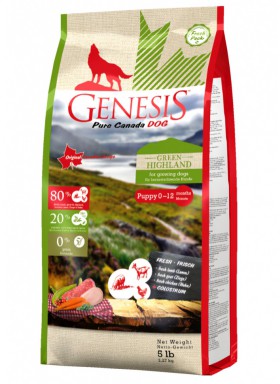 Green Highland Puppy корм для щенков / Genesis (Канада)
