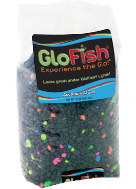купить GloFish черный гравий