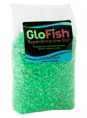 купить GloFish зеленый гравий