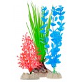Plant Multipacks, набор растений,(S-оранжевое, М-зеленое, L-синее), декорация с GLO-эффектом / GloFish (США)