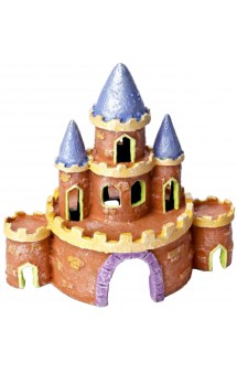 Castle, Замок, декорация с GLO-эффектом / GloFish (США)