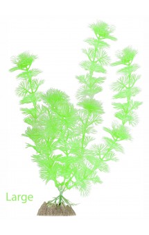 Fluorescent Plants Green, Зеленое растение, декорация с GLO-эффектом / GloFish (США)