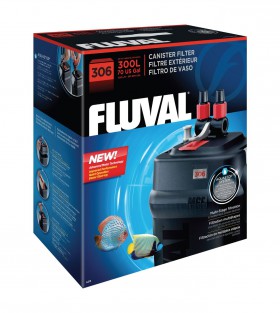 Fluval 306, внешний фильтр для аквариумов до 300 л / Hagen (Германия)