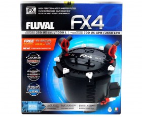 Fluval FX4, внешний фильтр для аквариумов до 1000 л / Hagen (Германия)