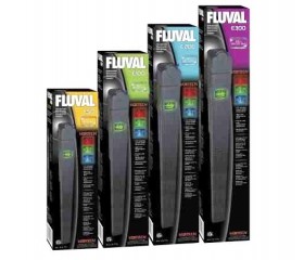 Fluval E, электронные LCD нагреватели / Hagen (Германия)
