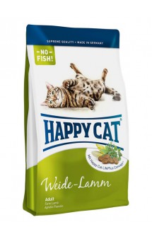 Supreme Adult Weide Lamm, корм для взрослых кошек, с Ягненком / Happy Cat (Германия)