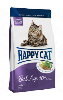 Supreme Best Age 10+, корм для пожилых кошек / Happy Cat (Германия)