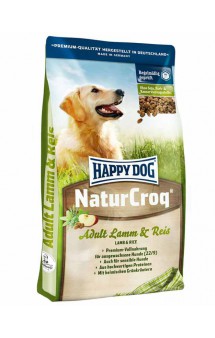 Premium NaturCroq Lamm and Reis, корм для собак Ягненок и Рис / Happy Dog (Германия)