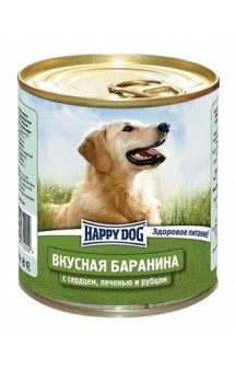 Консервы для собак "Барашек с Говядиной" / Happy Dog (Германия)