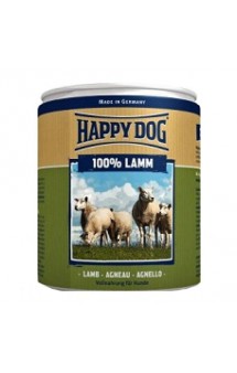Консервы для собак 100% Ягненок / Happy Dog (Германия)