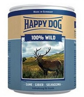 Консервы для собак, 100% Дичь / Happy Dog (Германия)