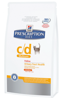 Prescription Diet™ Feline c/d™ Multicare with Chicken / Hills (США-Нидерланды)