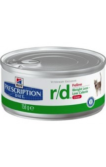 Prescription Diet™ Feline r/d™ Minced with Liver (конс.) / Hill's (США-Нидерланды) 