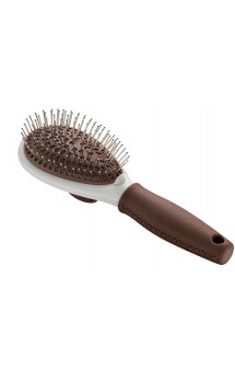 Grooming Brush Spa, щетка массажная с пухосъемником / Hunter (Германия)