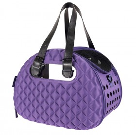 Diamond Deluxe Pet Carrier Складная сумка-переноска, фиолетовая / Ibiyaya (Китай)