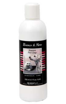Black&White Rosemary Shampoo for Long hair Шампунь для длинной шерсти / Iv San Bernard (Италия)