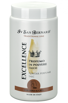 Traditional Line Excellence - Talc scented powder, пудра для тримминга с запахом талька / Iv San Bernard (Италия)