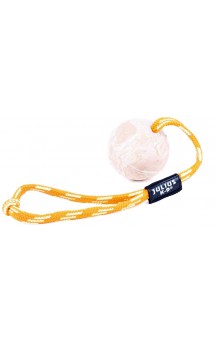 Natural rubber ball - with closeable string, мяч с ручкой, игрушка для собак / Julius-K9 (Венгрия)