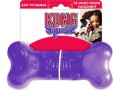 Игрушка  для собак  Косточка резиновая с пищалкой - Squeezz Bone / KONG (США)