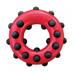 Dots Кольцо, игрушка для собак / KONG (США)