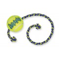 Игрушка для собак Air Теннисный мяч с канатом, средний / KONG (США)