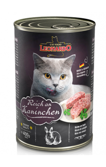 Leonardo консервы для кошек с Кроликом / Bewital Petfood (Германия)